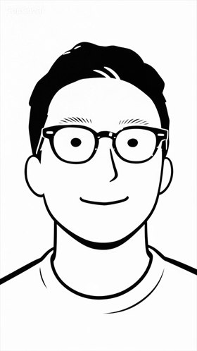 ノブの似顔絵イラスト